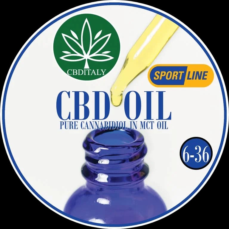 CBD 6%, MCT ella, bez THC, SPORTLINE