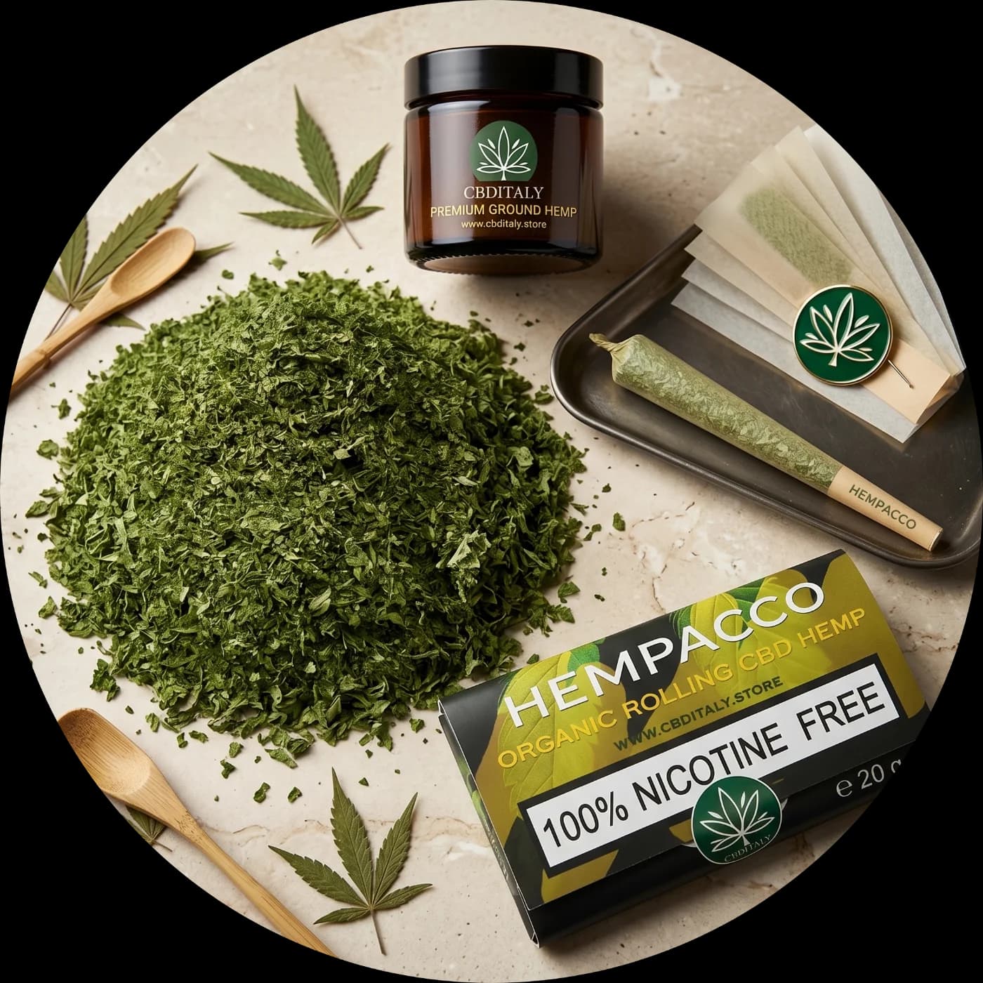 HEMPACCO XXL CBD 7% 25g (100% KAŅEPES)